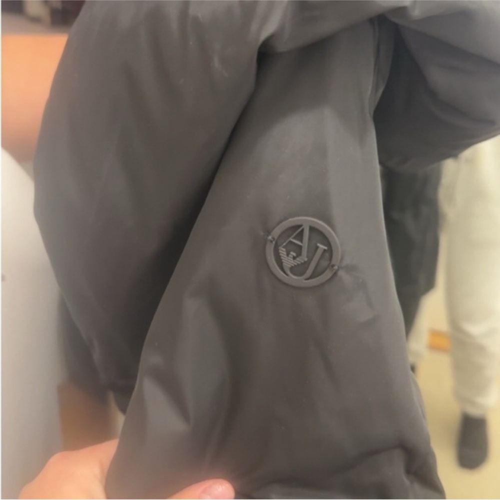 Armani Black Women's Puffer Jacket - Picture 2 of 3